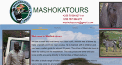 Desktop Screenshot of mashokatours.com